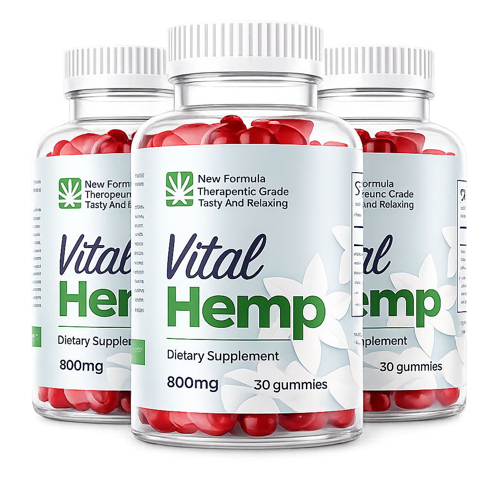 Buy 3 get 2 free Vital Hemp bundle